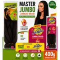 Kit 10 Jumbos 400g Cabelo Sintético Para Tranças Box Braids Fibra Leve Várias Cores