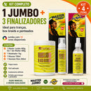 Kit Jumbo 400g + Mousse + Desmaia Fibra + Pomada Modeladora Fio de Fada