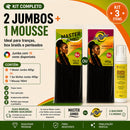 Kit 4-10 Jumbo Para Tranças Box Braids + 1-6 Mousse Finalizador 150ml