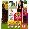 Kit 2 Jumbo Para Tranças Box Braids + Mousse Modelador 150ml