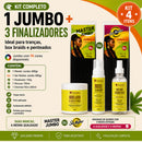 Kit Jumbo 400g + Mousse + Desmaia Fibra + Pomada Modeladora Fio de Fada