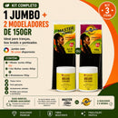 Kit Jumbo Para Tranças + Pomada Modeladora 150g Box Braids Fio de Fadas
