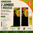 Kit 2 Jumbo Para Tranças Box Braids + Mousse Modelador 150ml