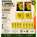 Kit 2 Jumbos 400g + 2 Pomadas 1kg + 4 Mousses 150ml + 4 Hidras Fio de Fadas