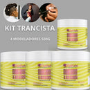 Kit com 4 modeladores 500g - Para tranças e Penteados