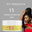 Combo 15 unidades - Pasta Modeladora para Tranças e Penteado fio de fada 150G Para Acabamentos