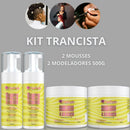 Kit com 2 mousses + 2 modeladores 500g