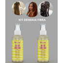 kit 2  Desmaia fibra / hidra thermal fibras hidratadas e desembaraçadas em segundos