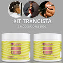 Kit com 2 modeladores 500G - Para tranças e penteados