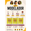 Kit Trancista – Fio de Fada | 3 Modeladores/Pomada de Alta Definição 1kg - Pomada modeladora