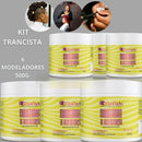 Kit com 6 modeladores 500g - Para tranças e Penteados